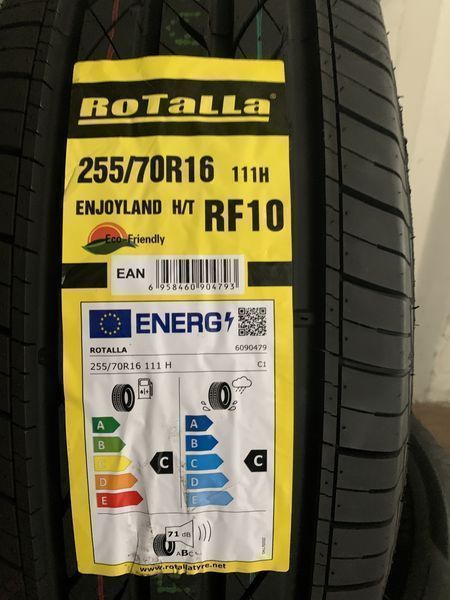 Нови летни гуми ROTALLA ENJOYLAND H/T RF10 255/70R16 111H НОВ DOT