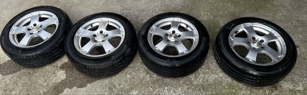 Jante MAGMA R16 5x120, cauciucuri MICHELIN