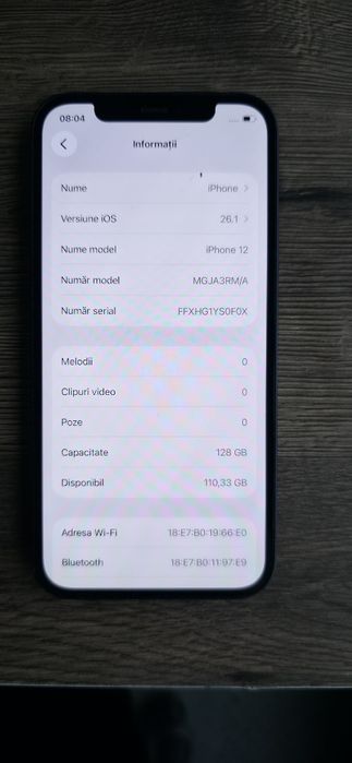 Iphone 12 ,128 giga