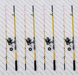 SET 4 Lansete PROFL DUAL FORCE Feeder 2,10m+4 Mulinete SAIMINO X4000