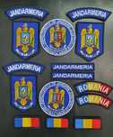 Broderie computerizată, grade,embleme militare
