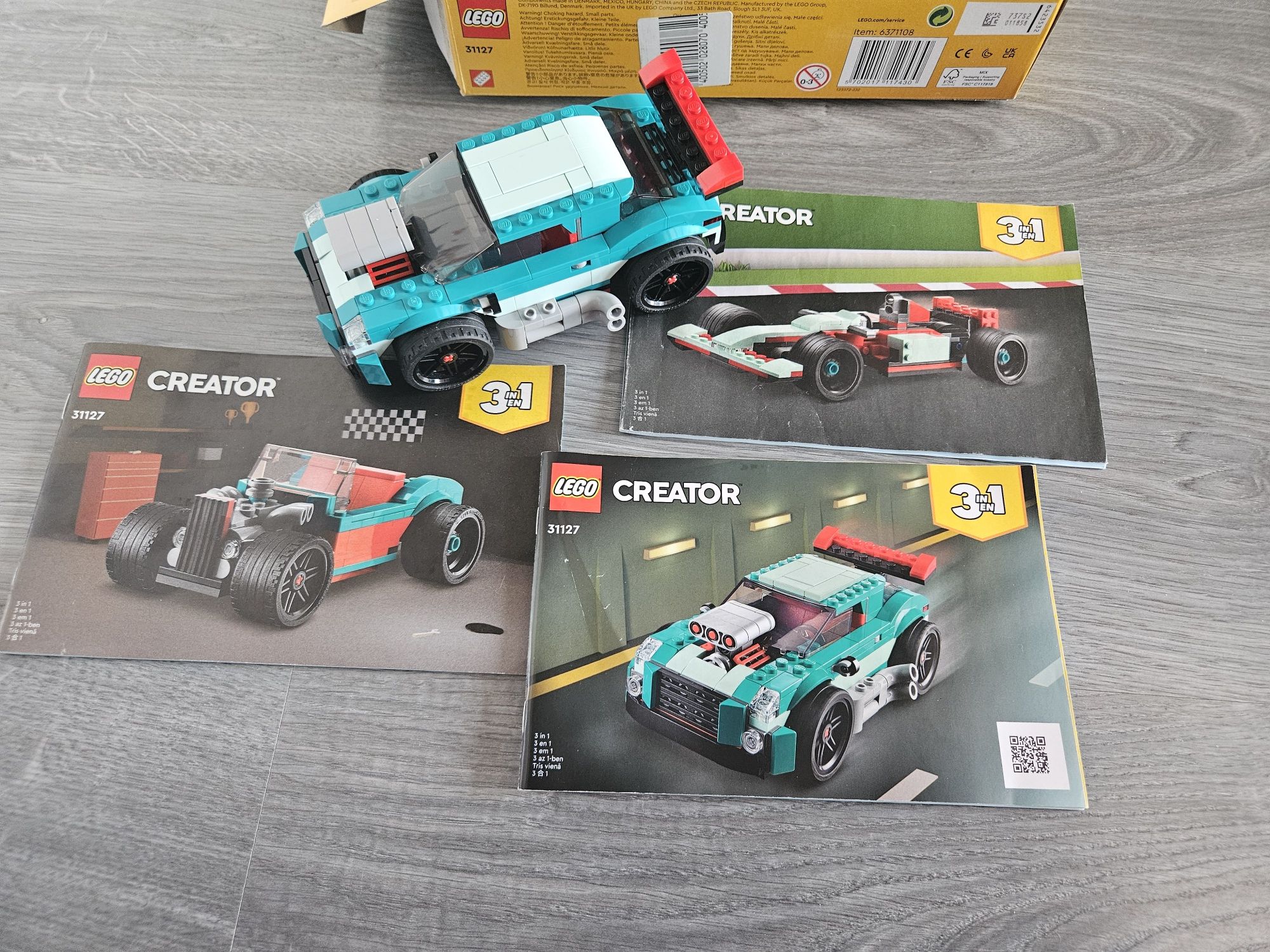 Лего  Лего 31127 3 в 1, 42125 technic 2 в 1