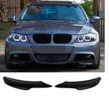 Бмв е90 сплитери за фейс / спойлер за е90 / Bmw e90 LCI M Tech