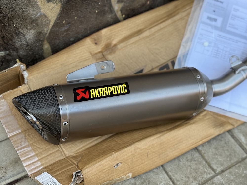 Toba / Evacuare sport Akrapovic | Yamaha yzf R125 / Yamaha MT-125