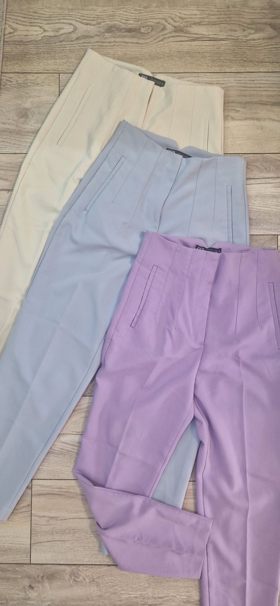 Панталони Zara, висока талия, размер  С/М