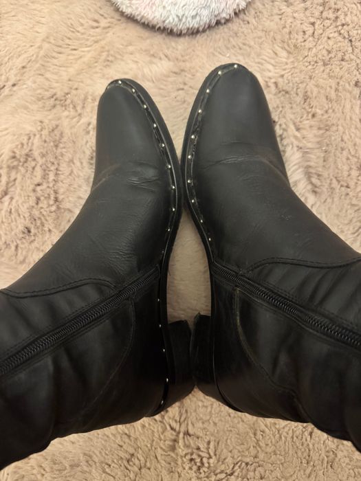 Дамски ботуши естествена кожа