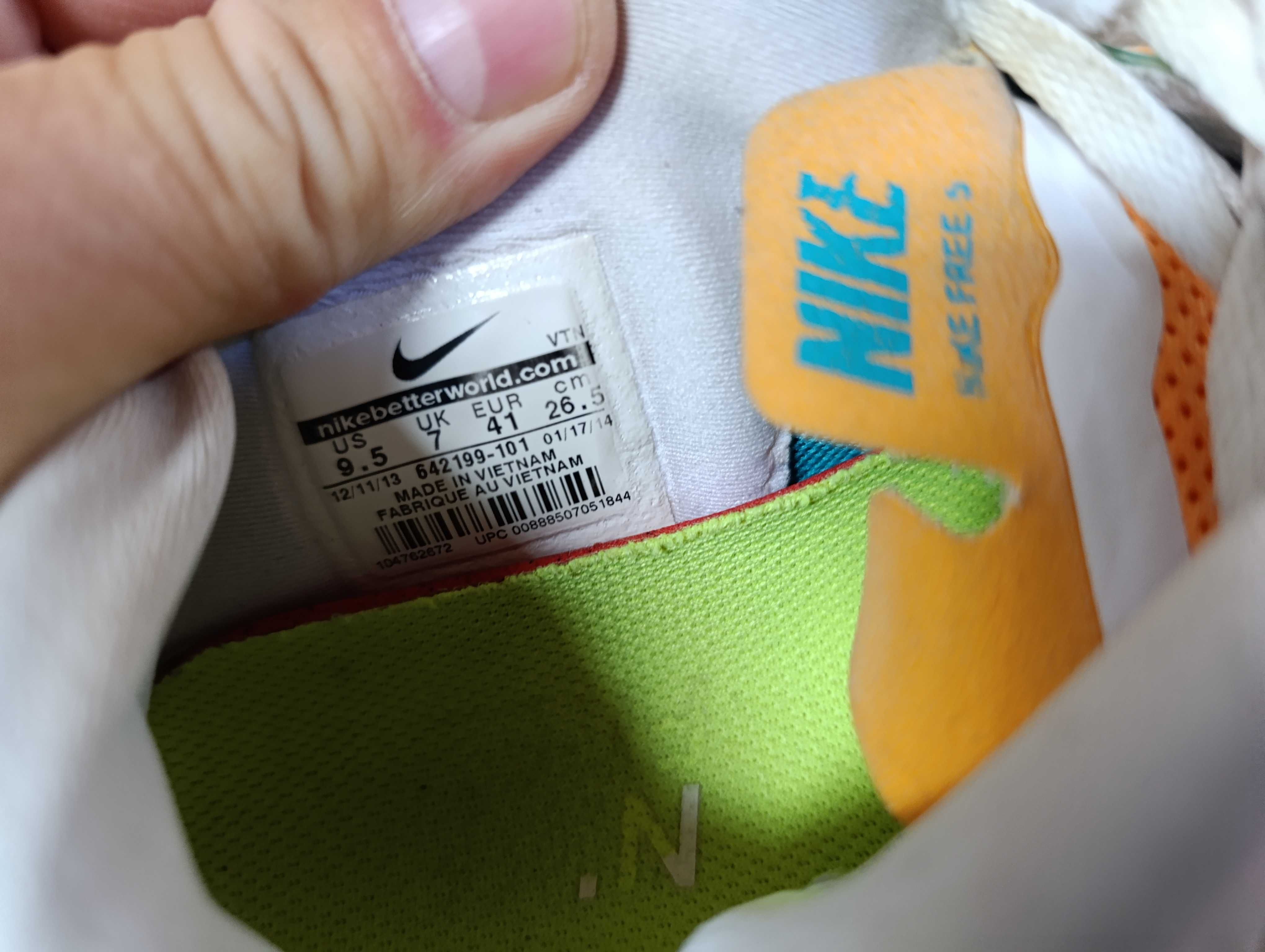 ''Nike Free 5.0''оригинални маратонки 41 номер