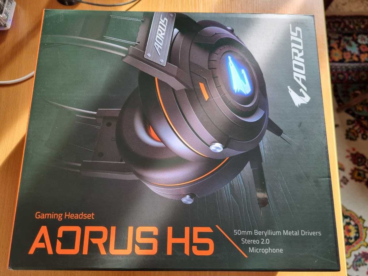 Игровые наушники Gigabyte AORUS H5