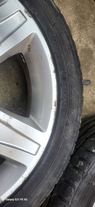 Jante cu anvelope Mercedes Aclass