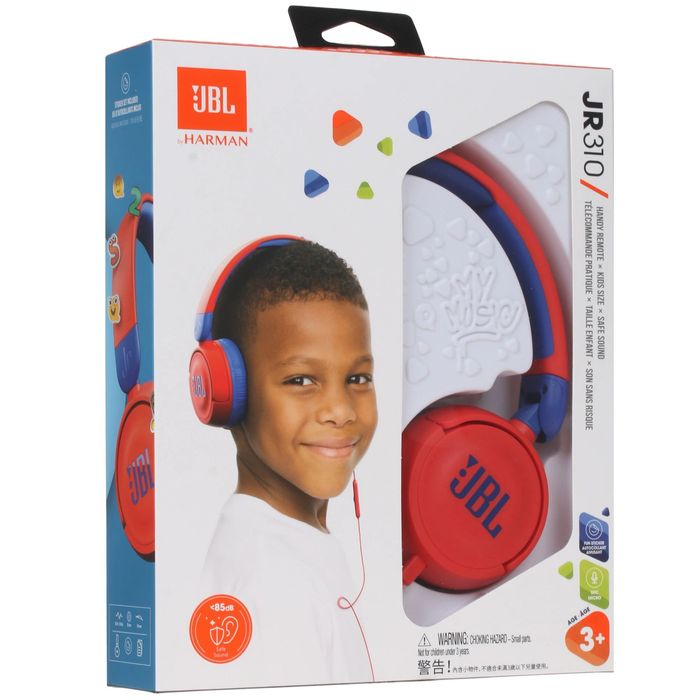 Детские проводные наушники JBL JR310