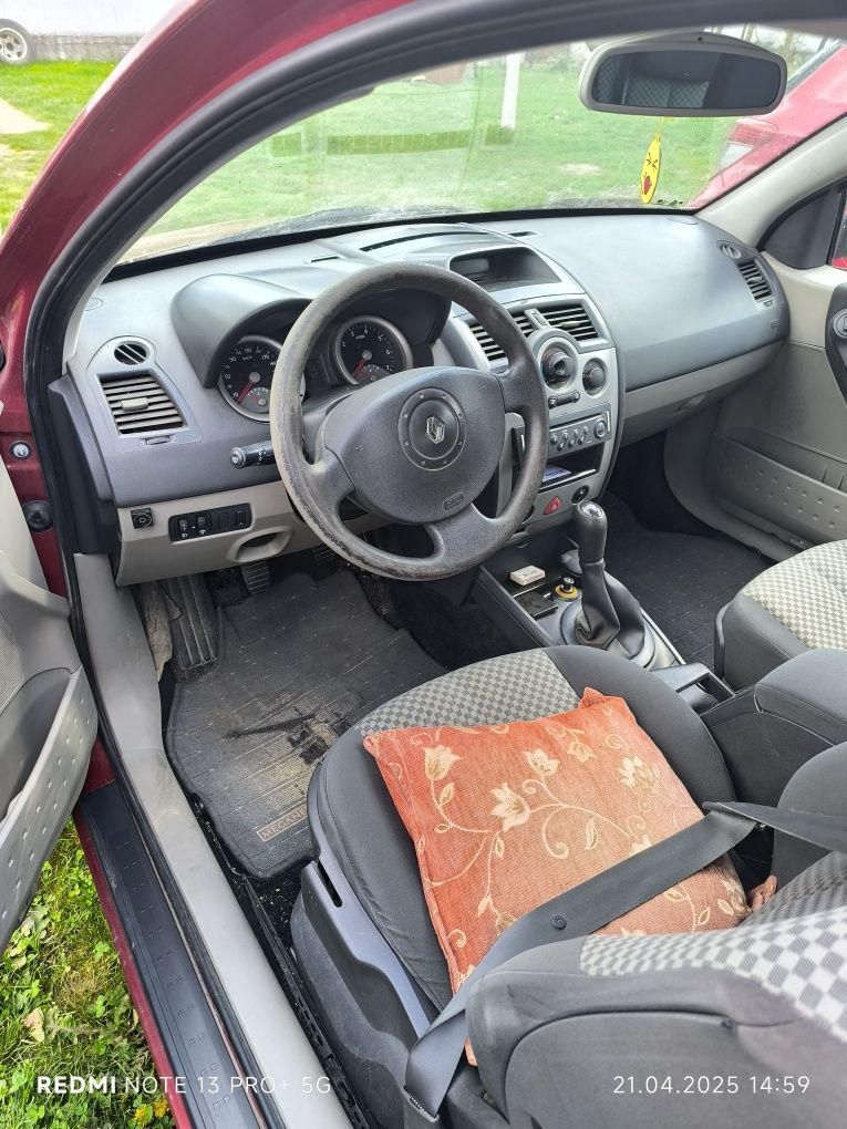 Renault megane газ/бензин