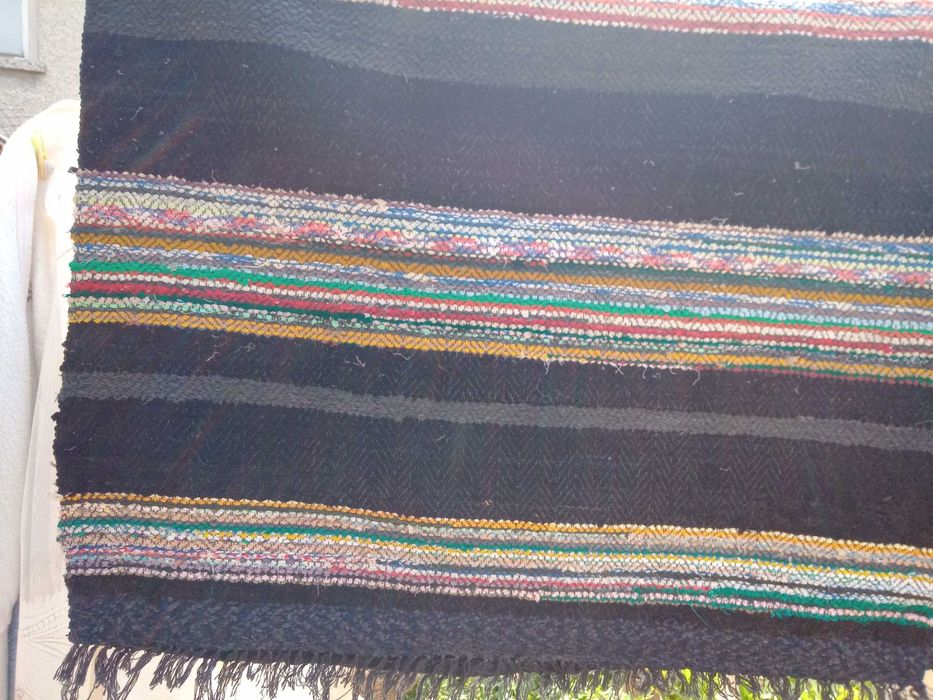 Вълнени черги от едно време