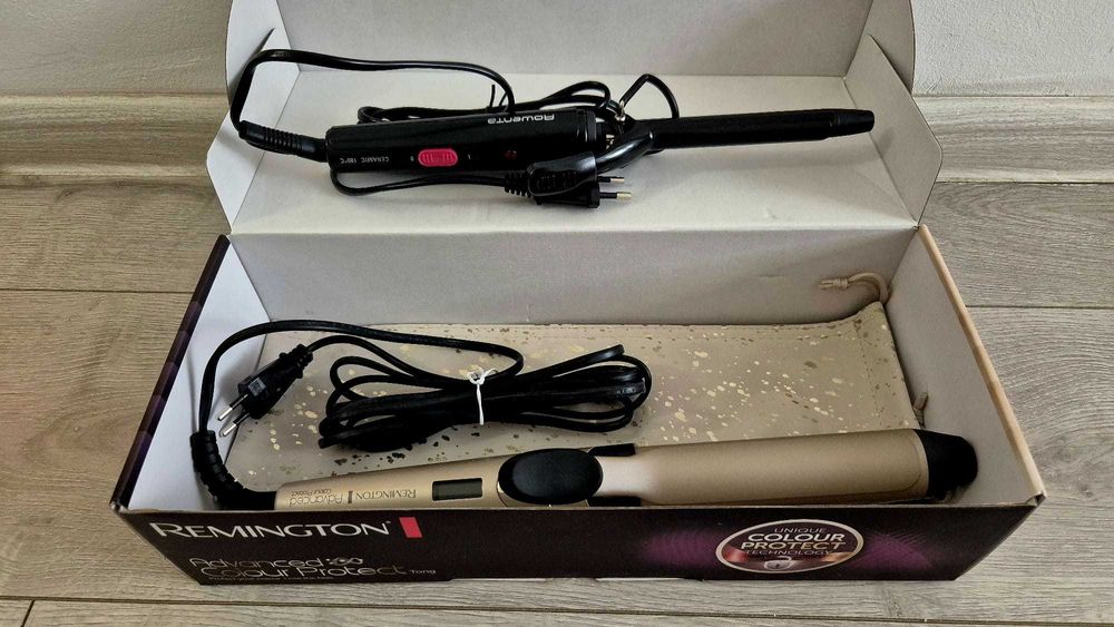 2 ondulatoare păr – bucle mari & mici (Remington + Rowenta) – ca noi!