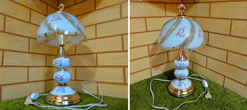 Две настольные лампы. Стиль Романтик. Производство Турция.