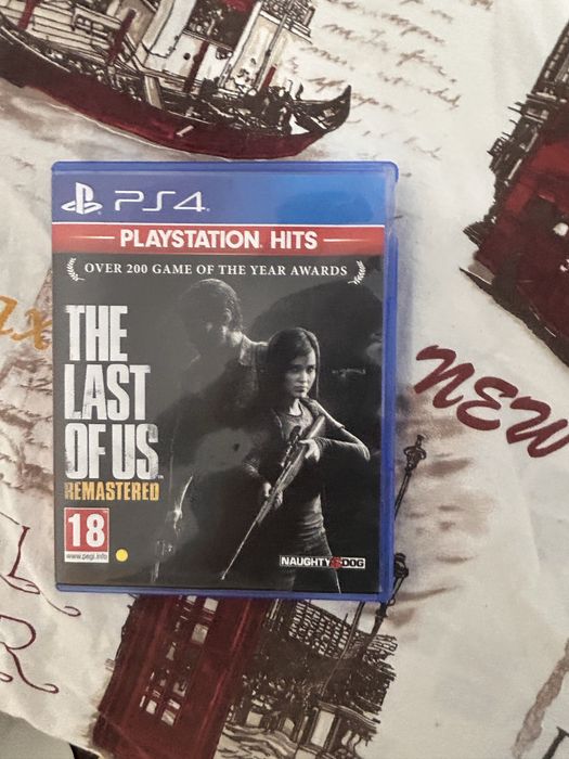 Продавам last of us играта е западена но кутията е малко счупена