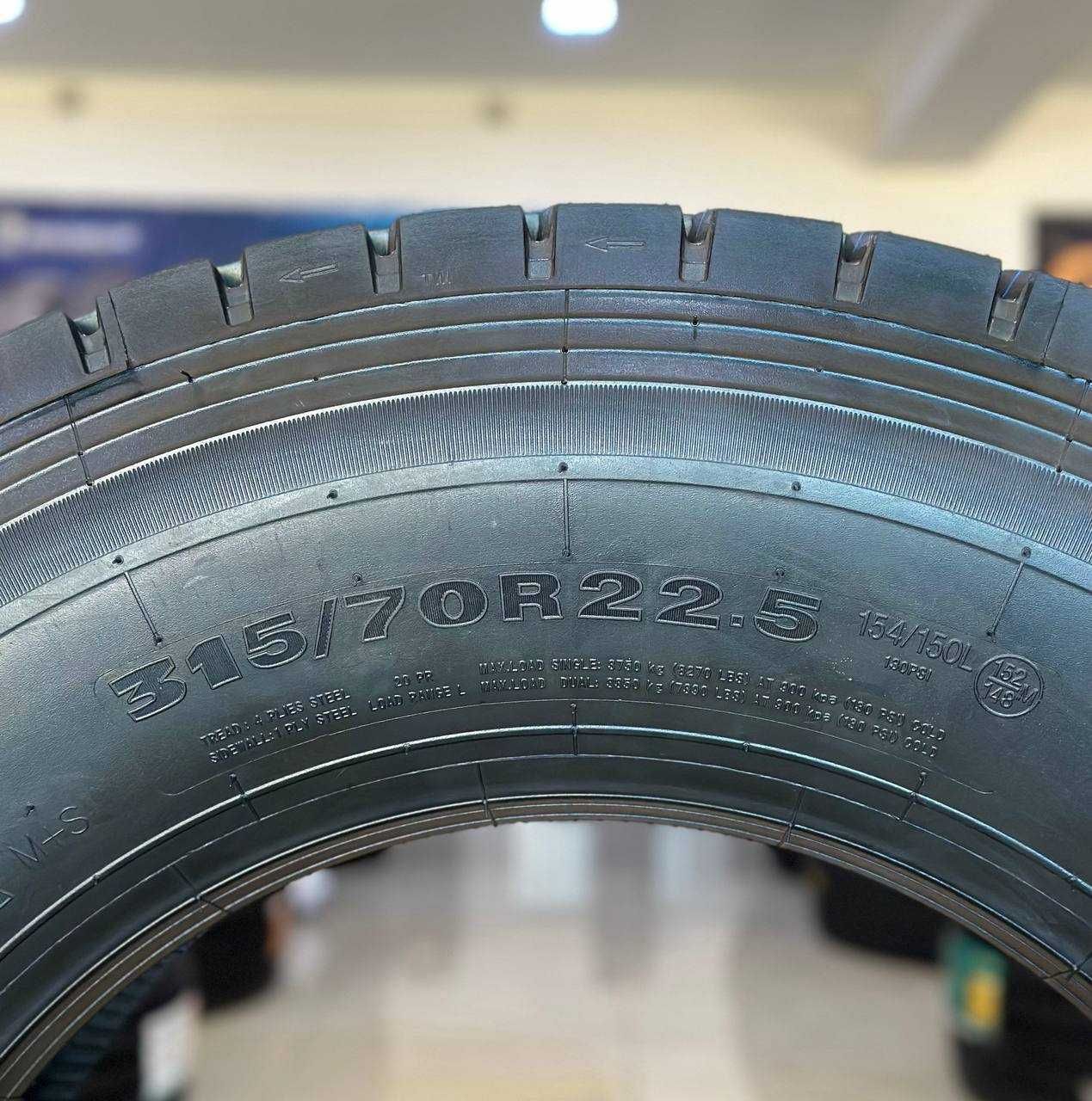315/70 R22.5 Avtoshina yukmashinalar uchun