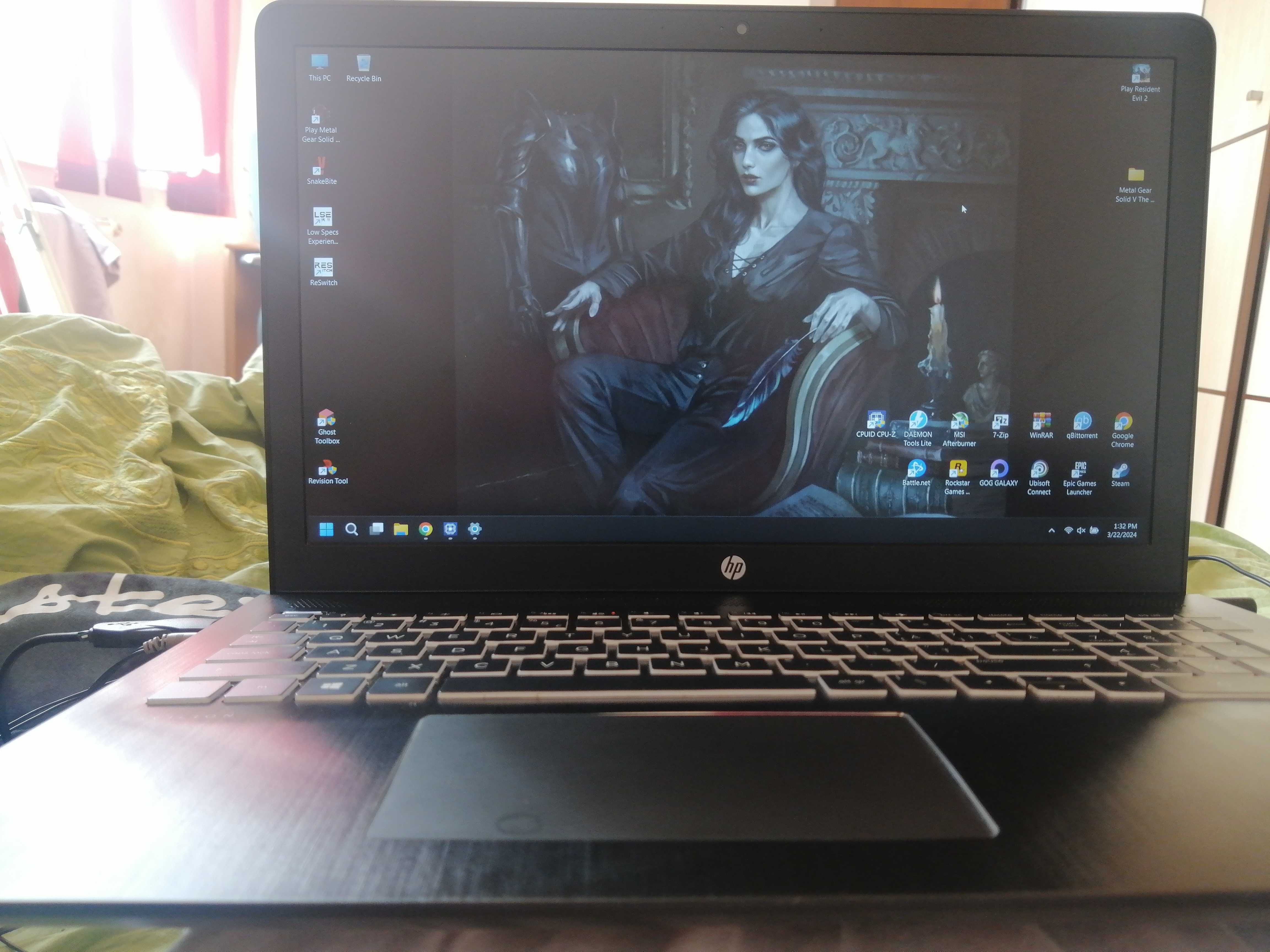 Vând Laptop Gaming HP Pavilion Power, i5-7300HQ CPU 2.50GHz