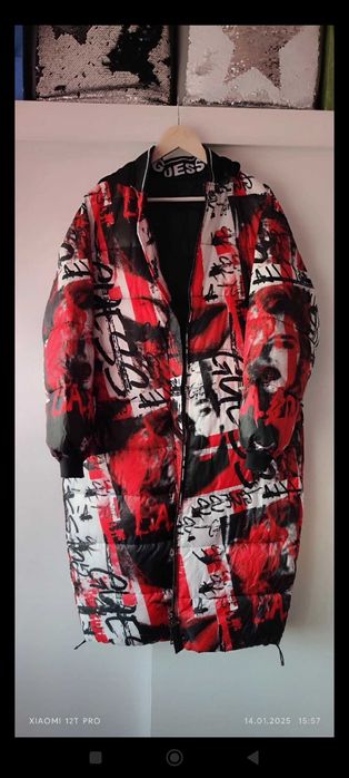 Geacă lungă reversibilă Guess M