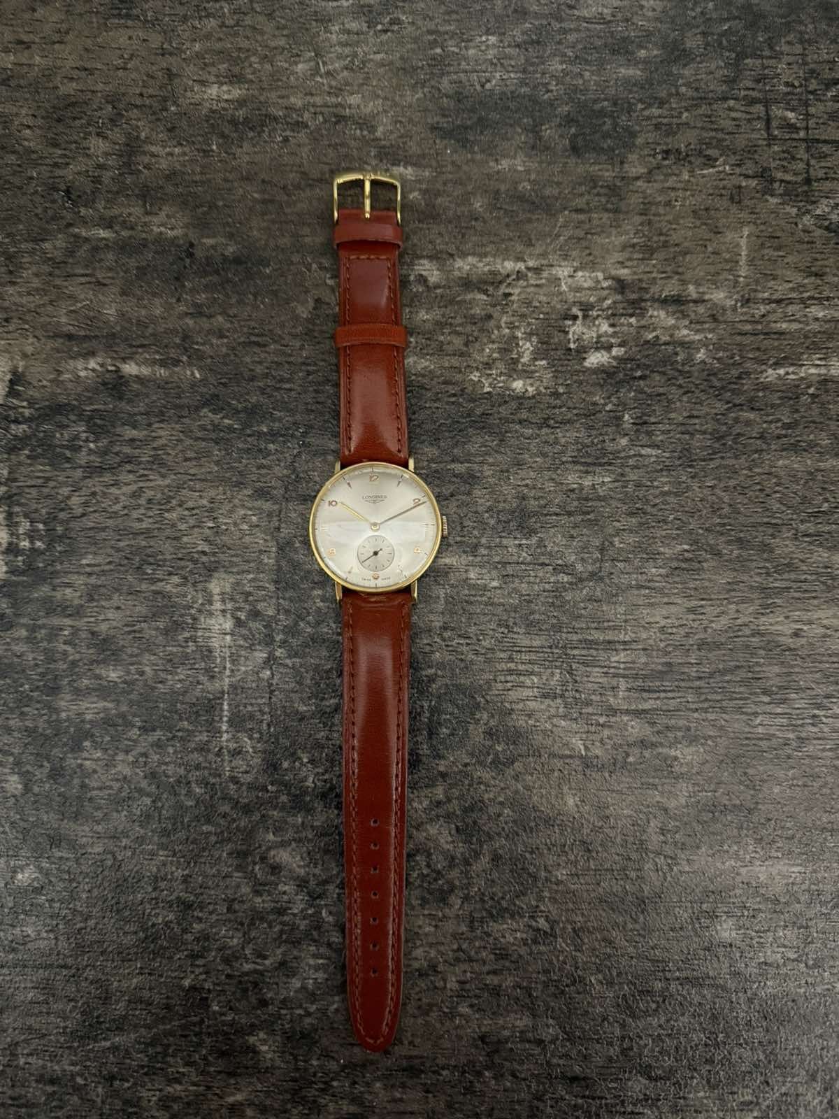 Мъжки златен часовник LONGINES