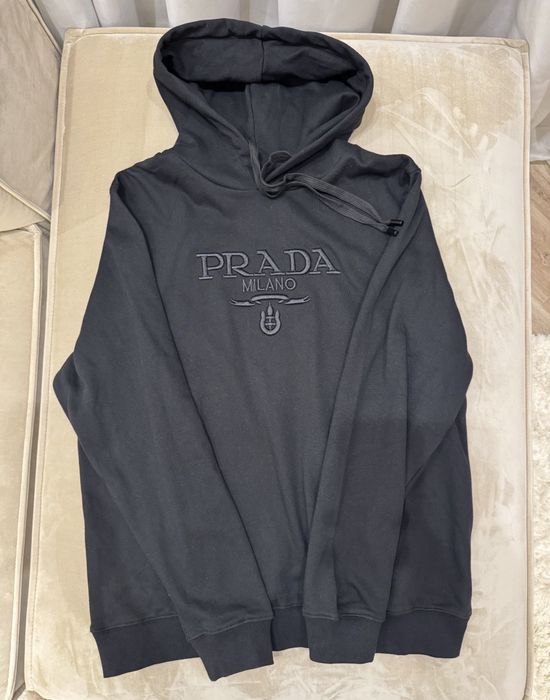 Фланела с качулка прада