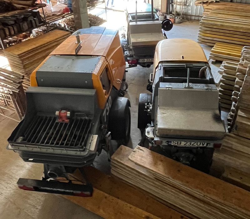 Inchiriez pompa staționara pt beton Putzmeister