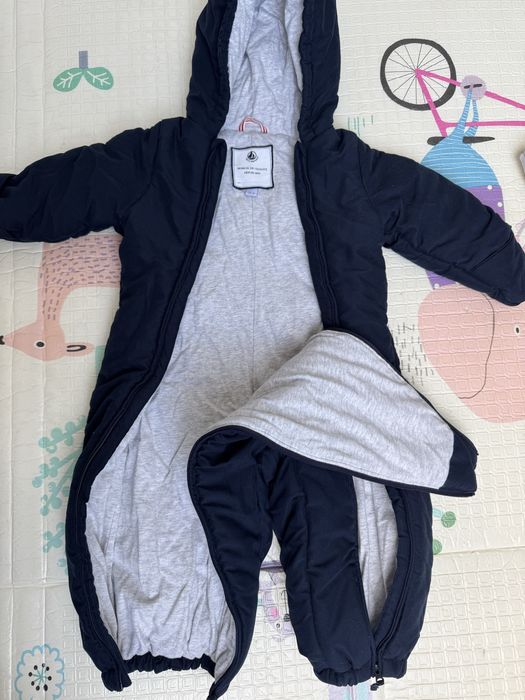 Детски зимен гащеризон Petit Bateau 24 месеца