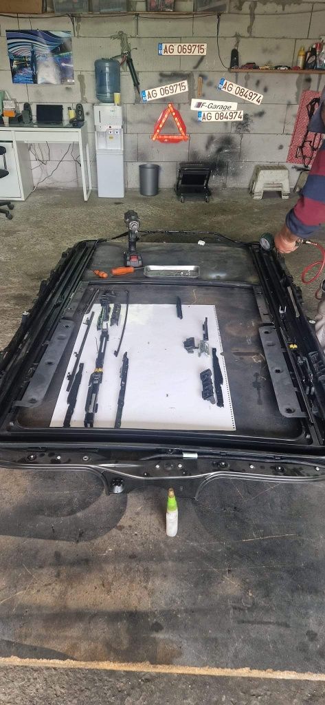Reparatii trapa panoramic bmw e91 e61 x1 x3 x5  reparatii