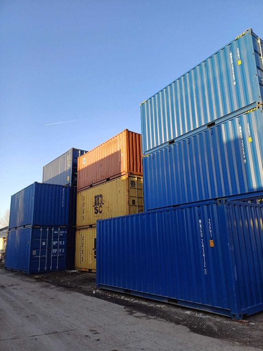 Container maritim 6m, NOI si SH cu preturi incepand de la 1700 euro!