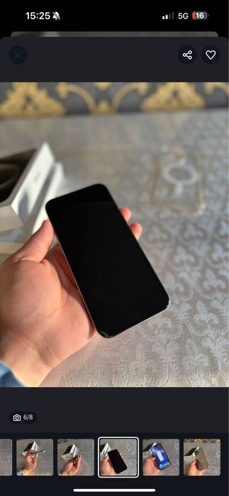 Iphone 15 pro max, 256gb 97-yomkost simkartalik