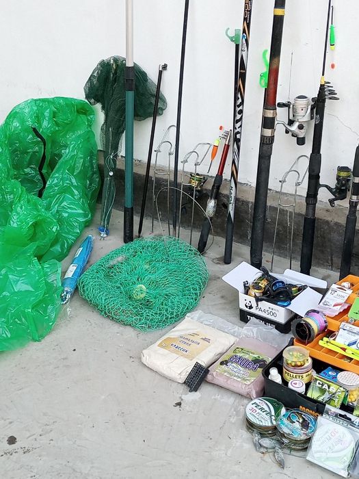 Полный боевой комплект для рыбаков