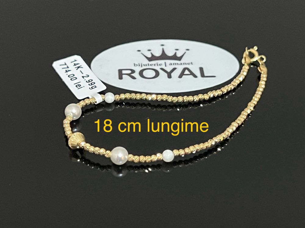 Bijuteria Royal CB : Bratara dama aur 14k 2,99 grame