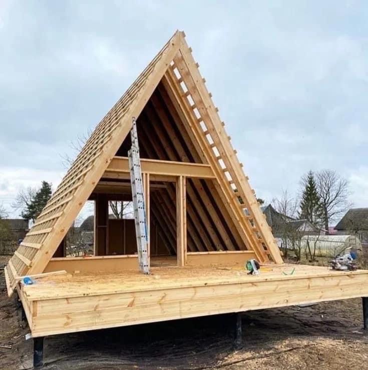 Cabane tip A-Frame