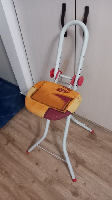 Scaun pliant rabatabil bar inalt solid