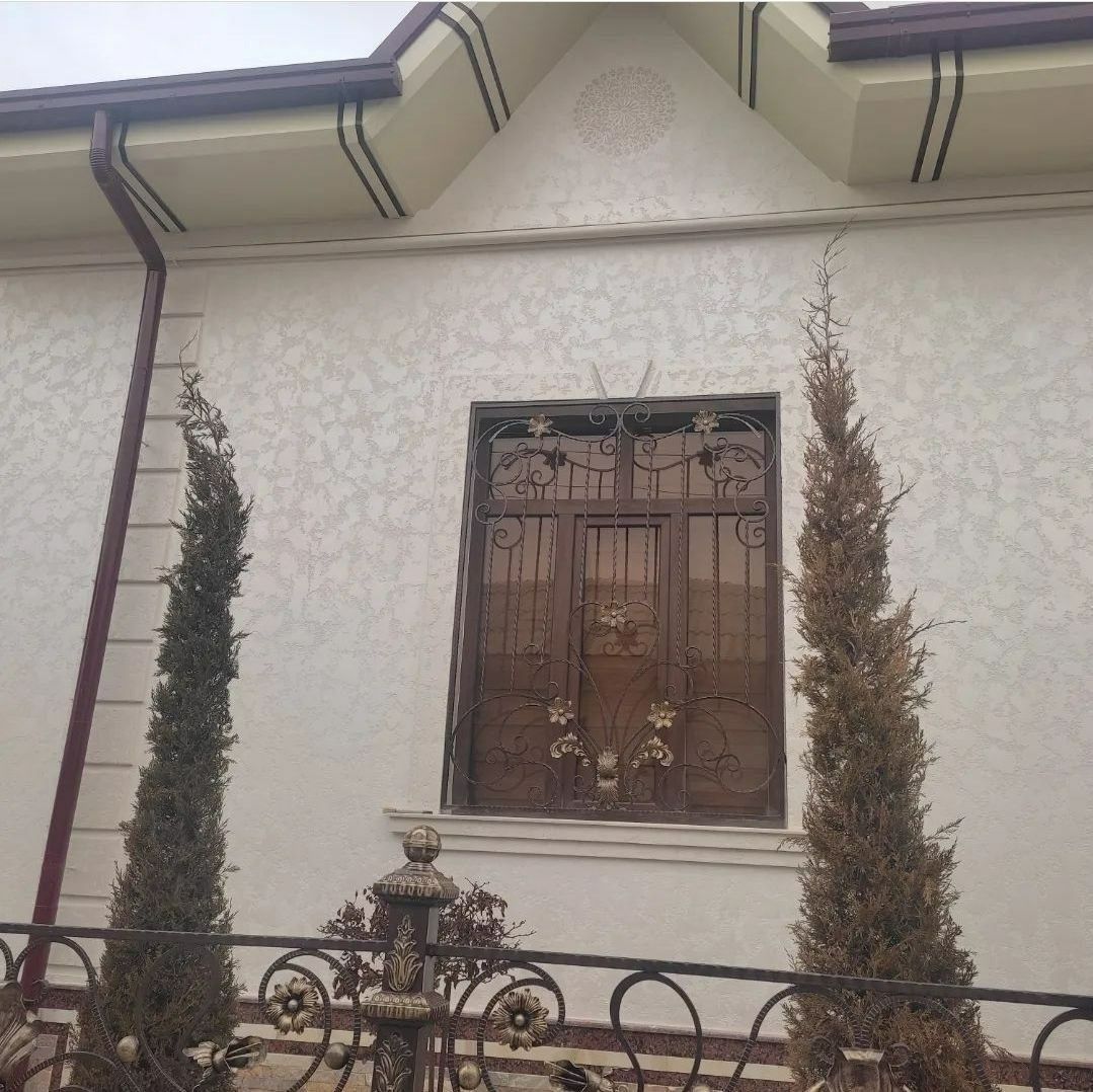 Travertin va atachinto fasad ishlari , 55 mingdan 120 mingacha.