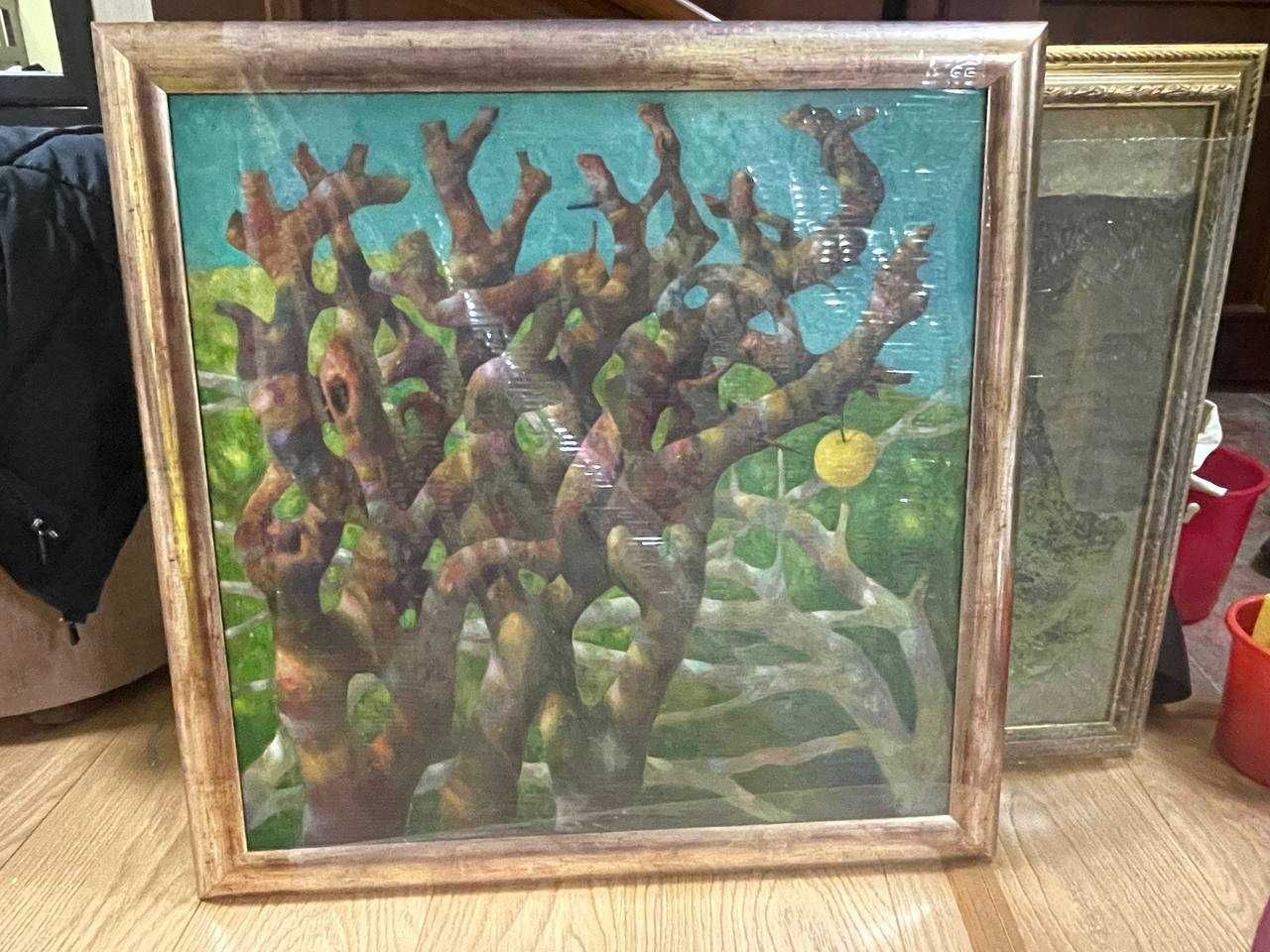 Продается картина художника Б.А.Умарова "Дерево", 1963 год, оригинал