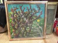 Продается картина художника Б.А.Умарова "Дерево", 1963 год, оригинал