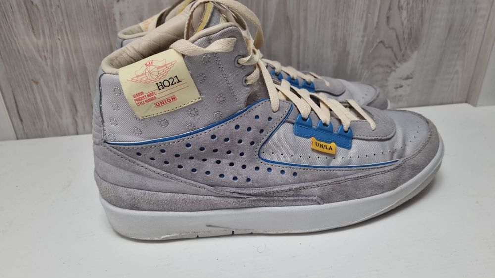 Nike Air Jordan 2 Retro SP Union Grey Fog marime 45
