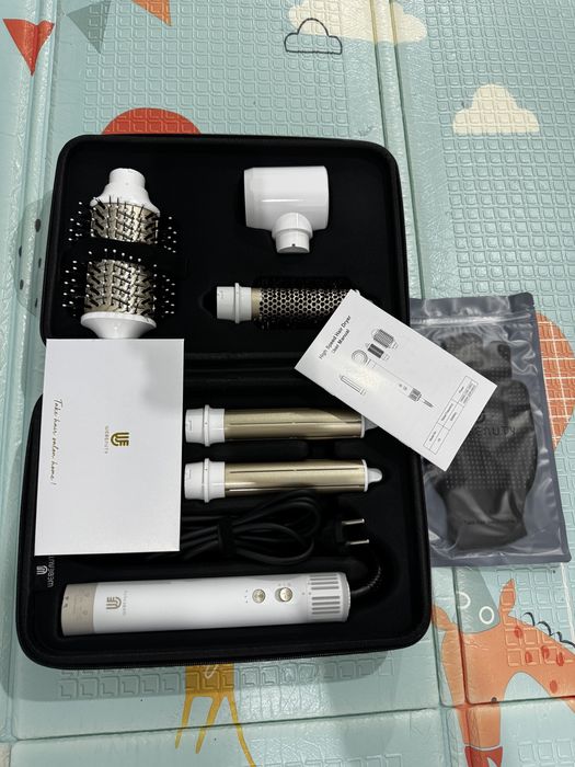 Uscator si stilizator WeBeauty 5in1, 1400W, alb