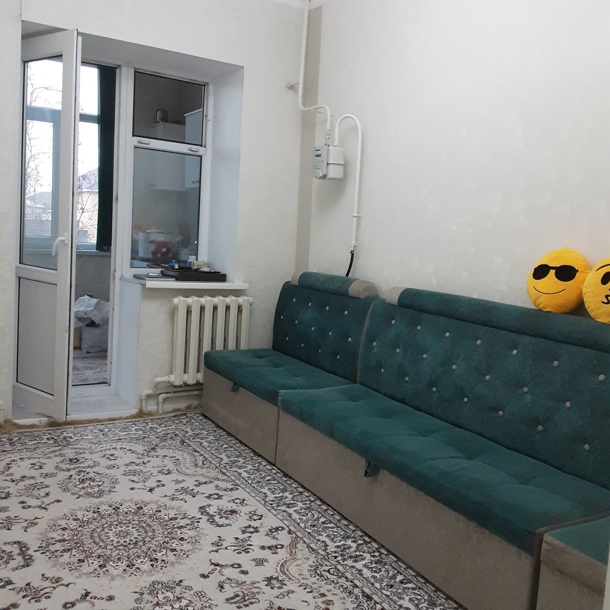 С.Бейбарыс жаңа уйден,3 комн.кв 1,ші этаж