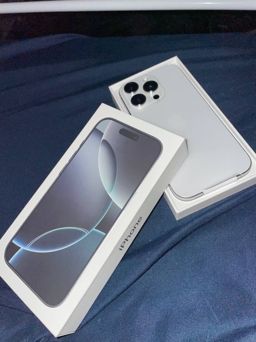 Iphone 16 pro 256GB White titanium