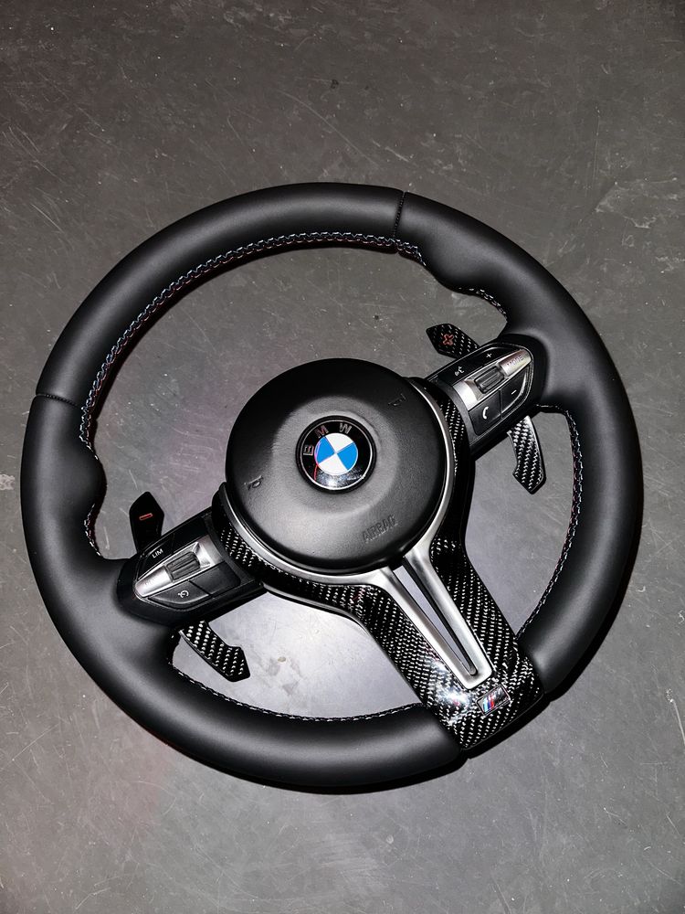 Volan BMW M Piele - ORIGINALE ! Seria 1 2 3 4 5 6 - X1 X2 X3 X4 X5 X6