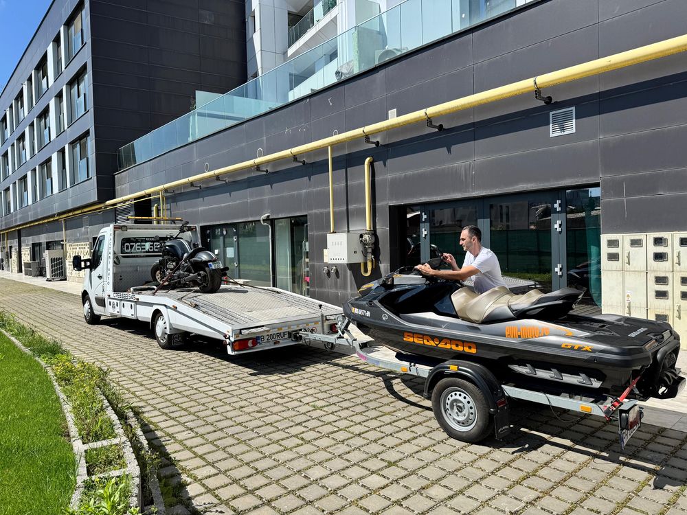 Tractari auto moto dube utilaje Platforma A0 A1 A2 A3 adistenta rutier