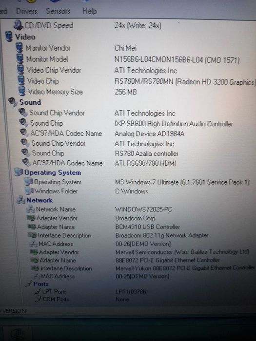 Laptop HP Probook 4515s