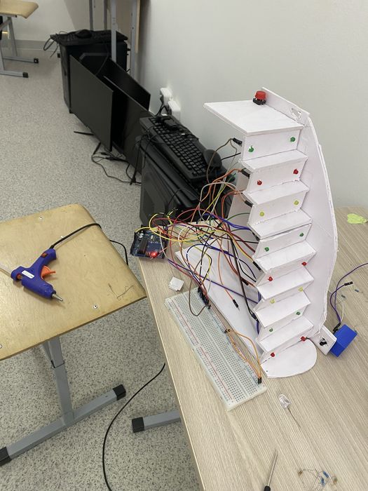 Умная лестница ардуино проект