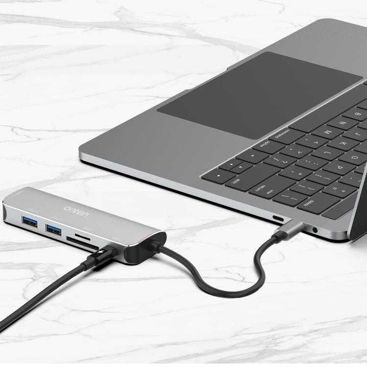 Хаб USB 3.0 3 порта +SD/TF Onten OTN-95116B