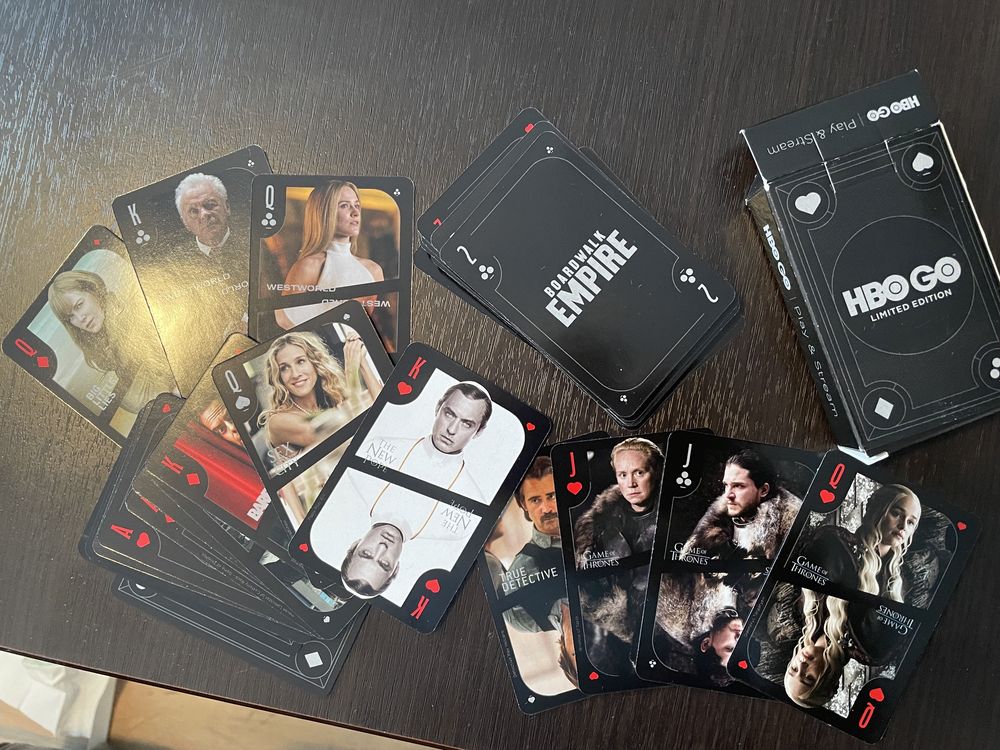 Карти за игра HBO Limited Edition