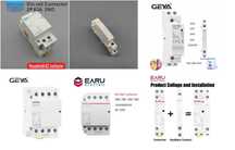 Fotovoltaice: DC (SPD) MCB DC, Fuzibile DC, Contactoare AC 2P/4P ATS