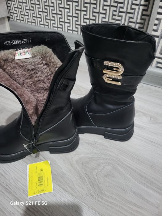 Сапоги зимние на девочек от Фламинго