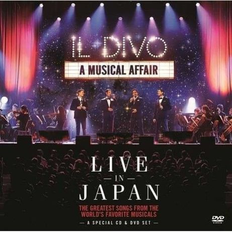 IL DIVO - A Musical Affair - Live In Japan The Greatest Songs Cd + Dvd