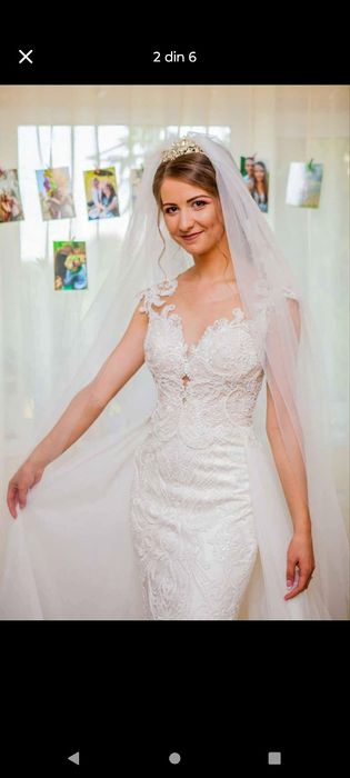 Rochie de mireasa 2 in 1